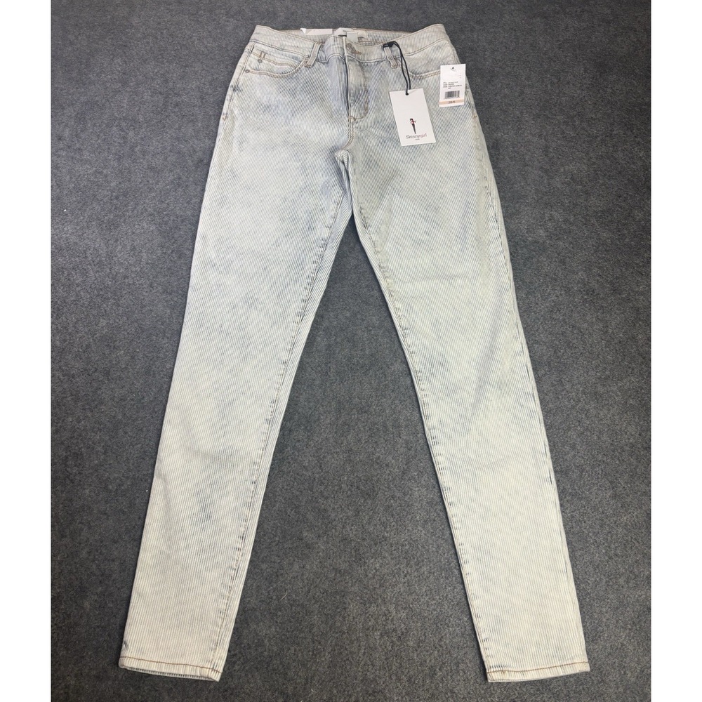 Skinnygirl Christina Marie Skinny Jeans Women's 28/6 Light Wash Denim NWT